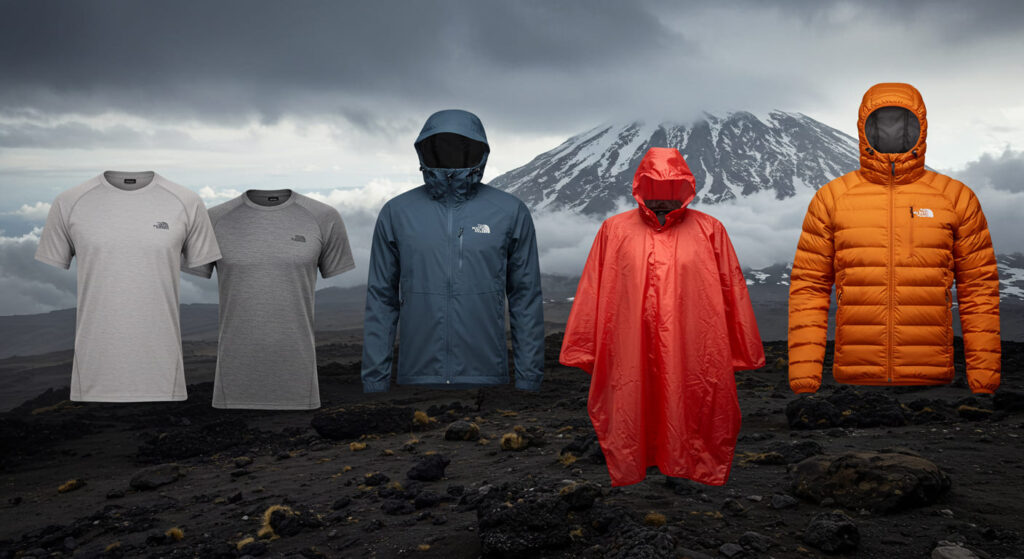Kilimanjaro packing tips - layering